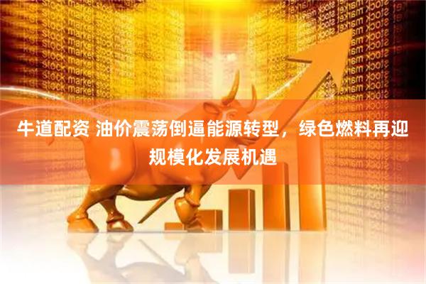 牛道配资 油价震荡倒逼能源转型，绿色燃料再迎规模化发展机遇